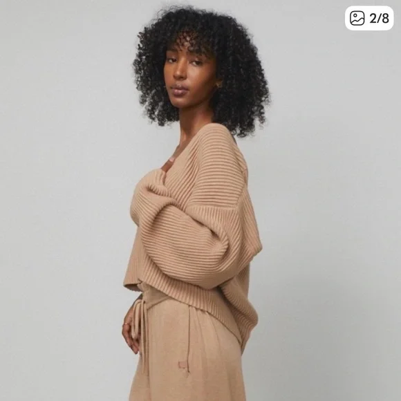 Lunya Beige Knit Lounge Set - Picture 3 of 7